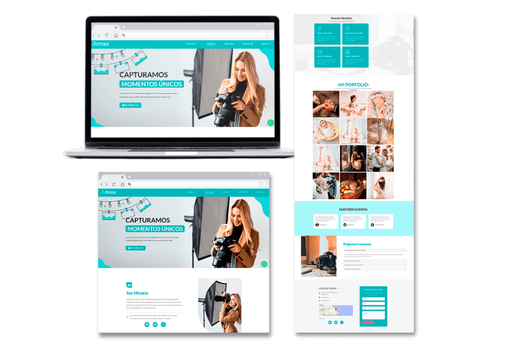 Diseño de web para fotógrafos