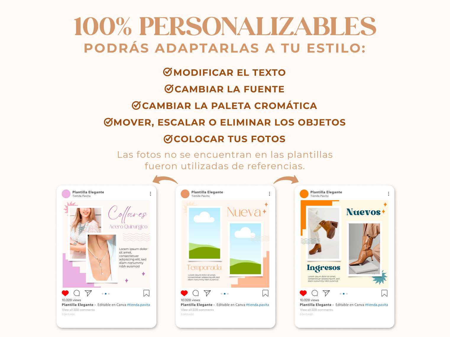 Plantilla para Instagram Elegante