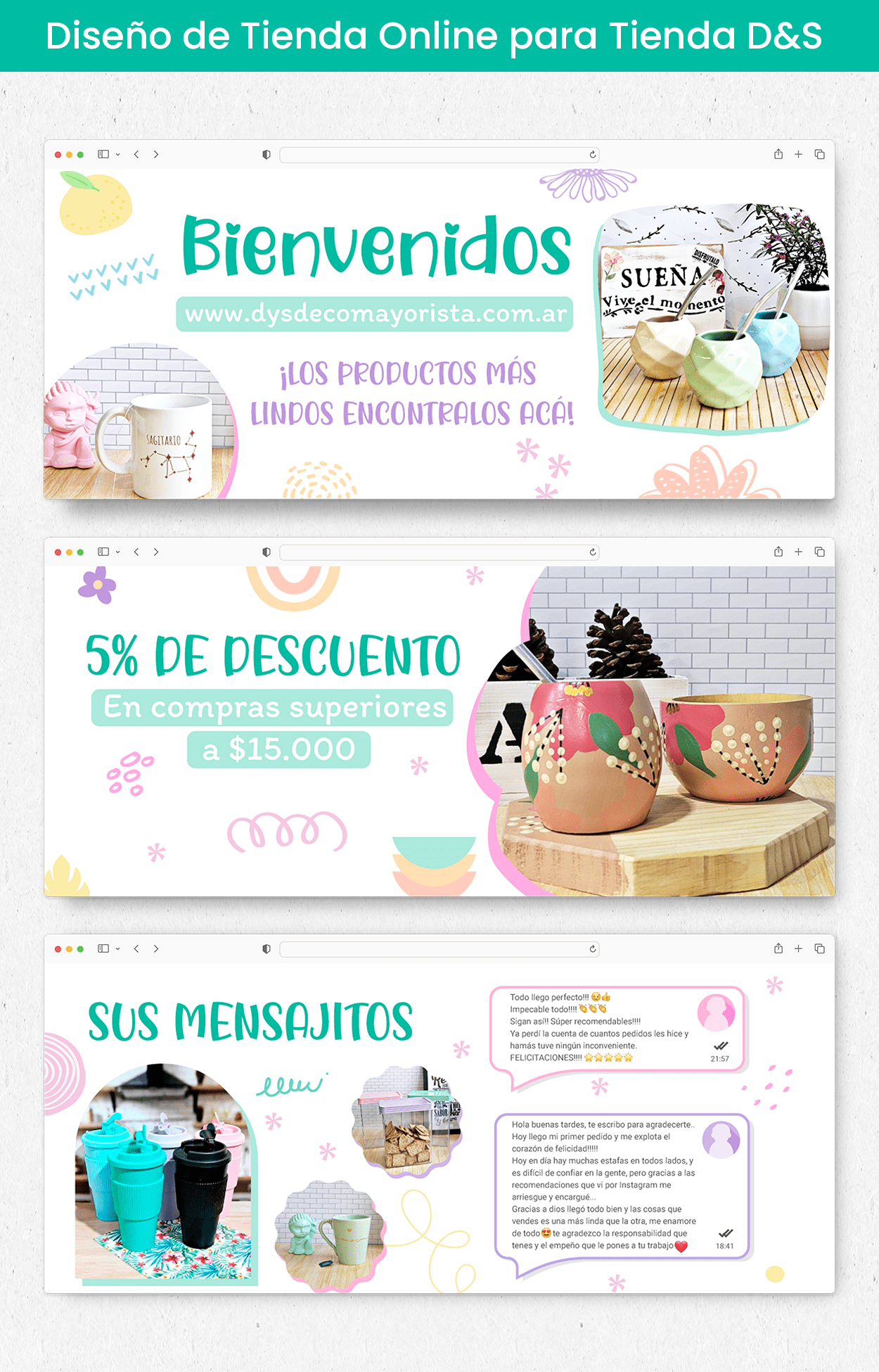 Diseño de Tienda Online para DyS